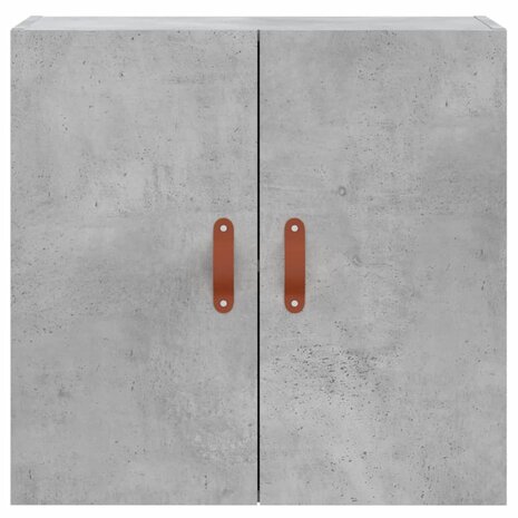 Wandkast 60x31x60 cm bewerkt hout betongrijs 5