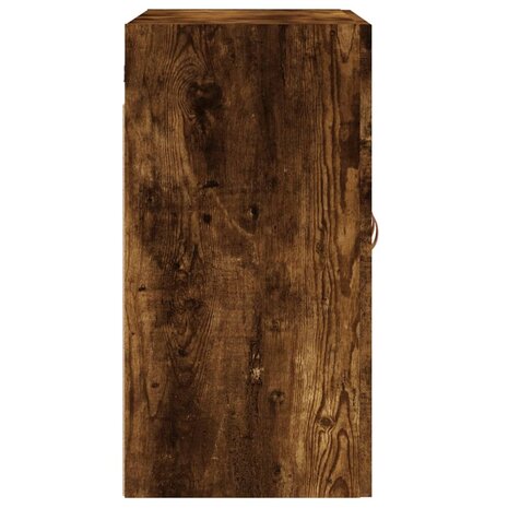 Wandkast 60x31x60 cm bewerkt hout gerookt eikenkleurig 7
