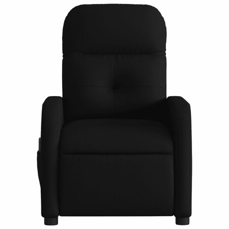 Massagestoel met zwarte stof 7
