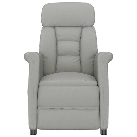 Massagestoel Lichtgrijs 70.5 x 96.5 x 95 cm Polyester 3