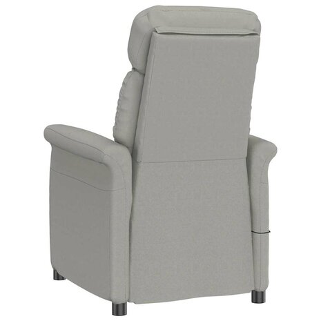 Massagestoel Lichtgrijs 70.5 x 96.5 x 95 cm Polyester 5