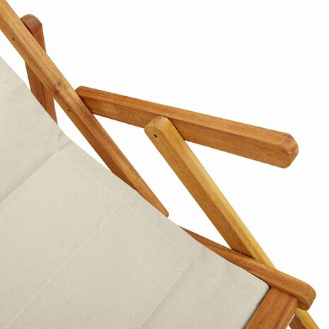Strandstoel 2 pcs Bruin 61.5 x 123 x 82cm Massief acaciahout 9