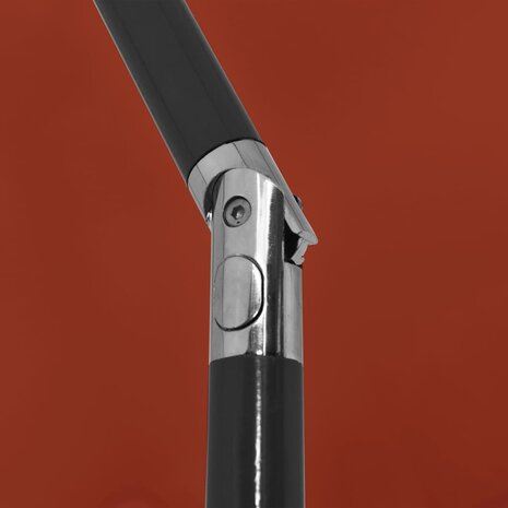 Strandparasol 200x125 cm terracottakleurig 7