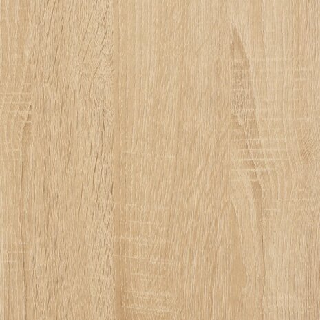 Bureau 80x50x90 cm bewerkt hout en ijzer sonoma eikenkleurig 8
