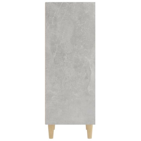 Dressoir 34,5x32,5x90 cm bewerkt hout betongrijs 6