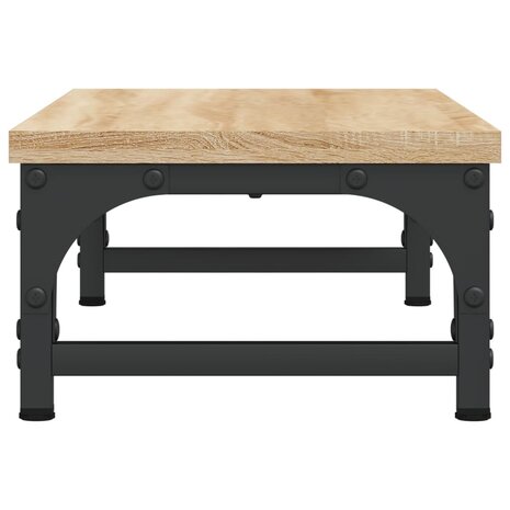Monitorstandaard 55x23x14 cm bewerkt hout sonoma eikenkleurig 5