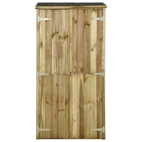 Tuinschuur 85x48x177 cm grenenhout 2