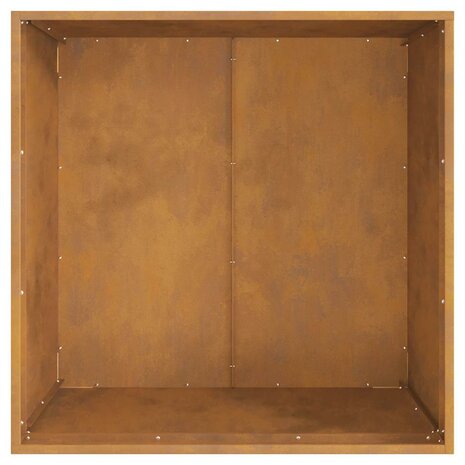 Vuurkorf Bruin 80 x 80 x 43 cm Cortenstaal 7