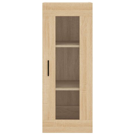Wandkast 34,5x34x90 cm sonoma eikenkleurig 6