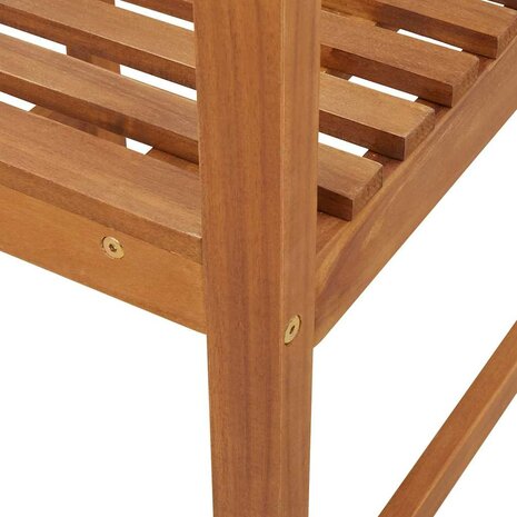 Tuinstoel 2 pcs Bruin 50 x 50 x 91cm Massief acaciahout 8