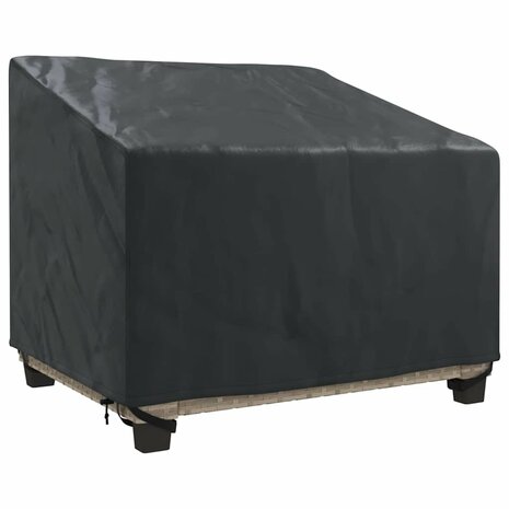 Tuinstoelhoes Zwart 96 x 79 x 74 cm 600D oxford stof 3