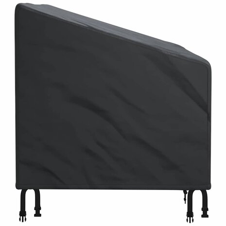 Tuinstoelhoes Zwart 96 x 79 x 74 cm 600D oxford stof 6