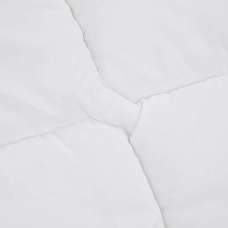 Matrasbeschermer 200x200 cm wit 5