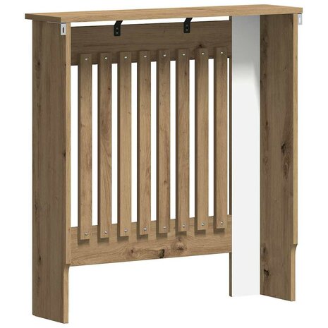 Radiatorafdekking Artisan Eiken 78 x 19 x 81,5 cm Bewerkt hout 6