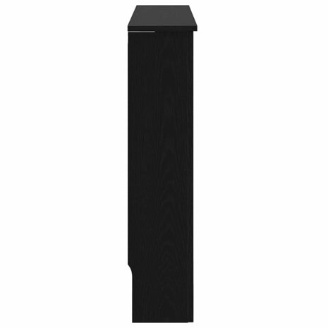Radiatorafdekking Zwart Eiken 78 x 19 x 81,5 cm Bewerkt hout 5