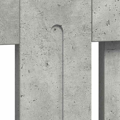 Radiatorafdekking Beton Grijs 112 x 19 x 81,5 cm Bewerkt hout 8