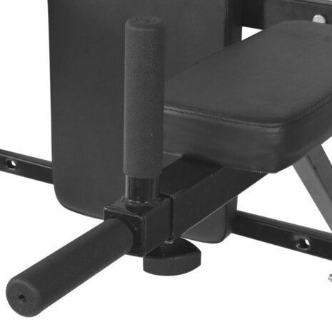 Dipstation fitnessapparaat wandgemonteerd zwart     4