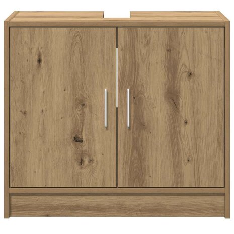 Badkamerkast Artisan Eiken 63 x 29 x 55 cm Bewerkt hout 6