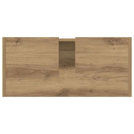 Badkamerkast Artisan Eiken 63 x 29 x 55 cm Bewerkt hout 9