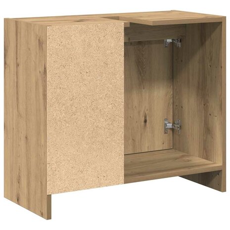 Badkamerkast Artisan Eiken 63 x 29 x 55 cm Bewerkt hout 8