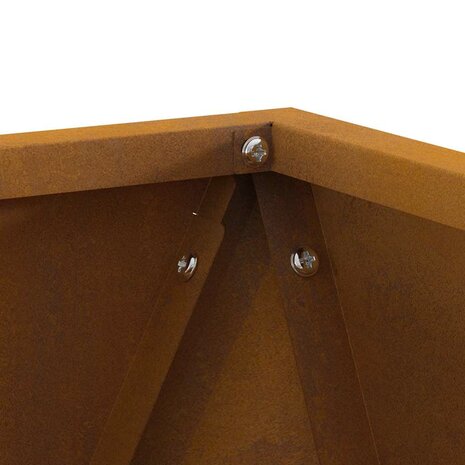 Plantenbak Roestig 30 x 30 x 30 cm Cortenstaal 8