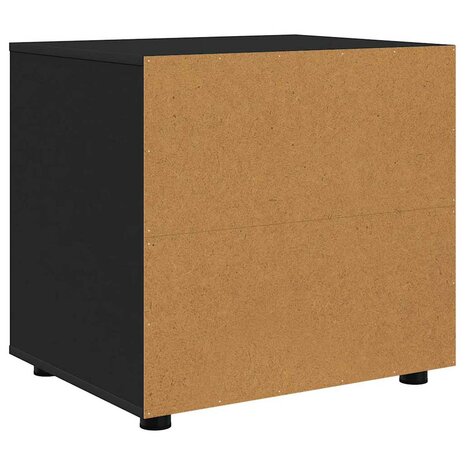 Opbergkast Zwart 60 x 48 x 57 cm Bewerkt hout 8