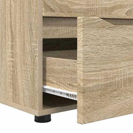 Opbergkast Sonoma Eiken 60 x 48 x 57 cm Bewerkt hout 9