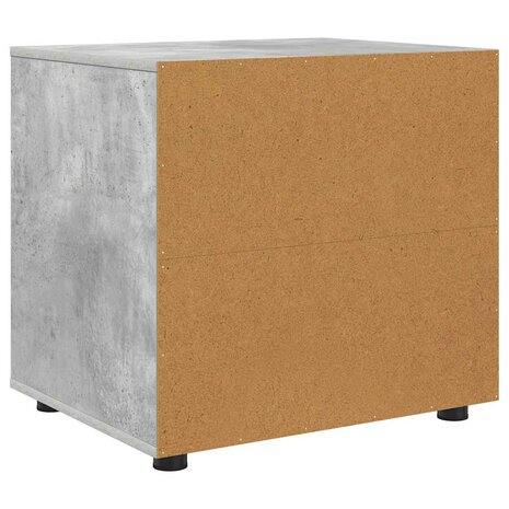 Opbergkast Beton Grijs 60 x 48 x 57 cm Bewerkt hout 8