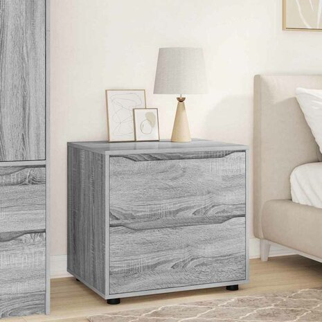 Opbergkast Grijs Sonoma 60 x 48 x 57 cm Bewerkt hout 1