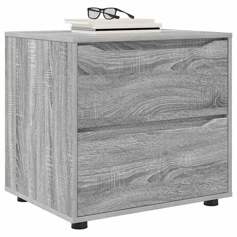 Opbergkast Grijs Sonoma 60 x 48 x 57 cm Bewerkt hout 3