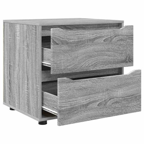 Opbergkast Grijs Sonoma 60 x 48 x 57 cm Bewerkt hout 5