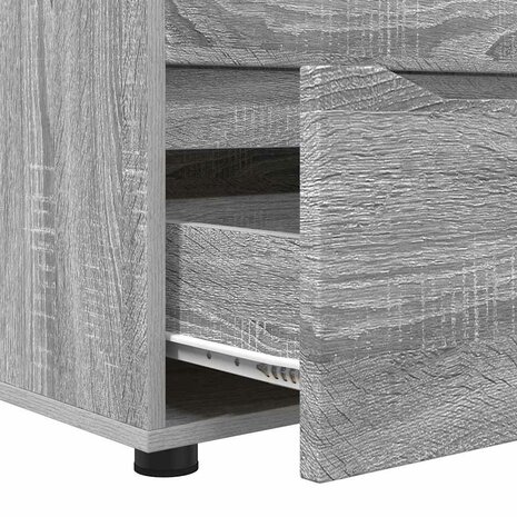 Opbergkast Grijs Sonoma 60 x 48 x 57 cm Bewerkt hout 9