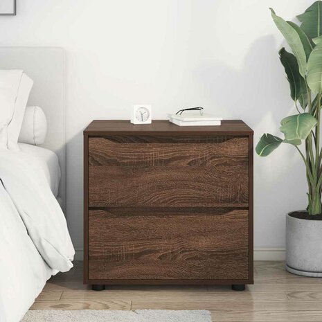 Opbergkast Bruin Eiken 60 x 48 x 57 cm Bewerkt hout 4