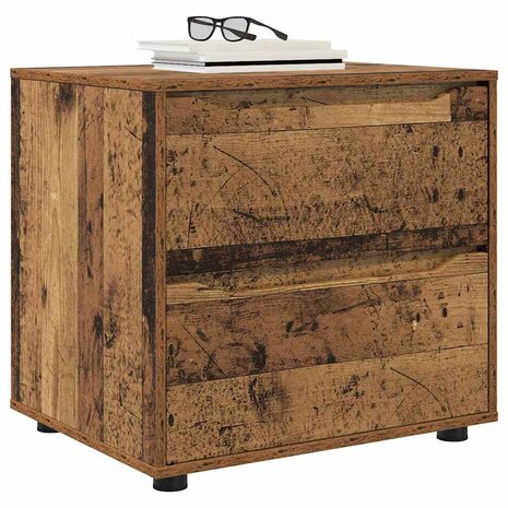 Opbergkast Oud Hout 60 x 48 x 57 cm Bewerkt hout 3