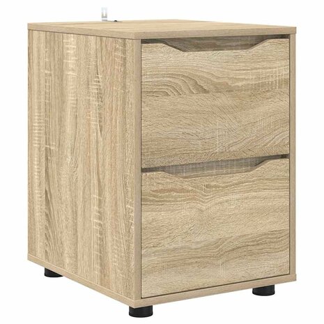 Opbergkast Sonoma Eiken 40 x 48 x 57 cm Bewerkt hout 2