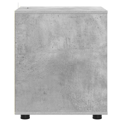 Opbergkast Beton Grijs 40 x 48 x 57 cm Bewerkt hout 7