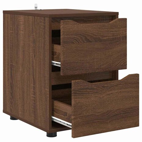 Opbergkast Bruin Eiken 40 x 48 x 57 cm Bewerkt hout 5