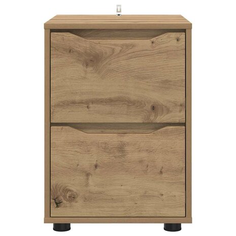 Opbergkast Artisan Eiken 40 x 48 x 57 cm Bewerkt hout 6