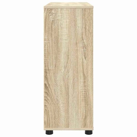 Opbergkast Sonoma Eiken 80 x 31 x 81 cm Bewerkt hout 9