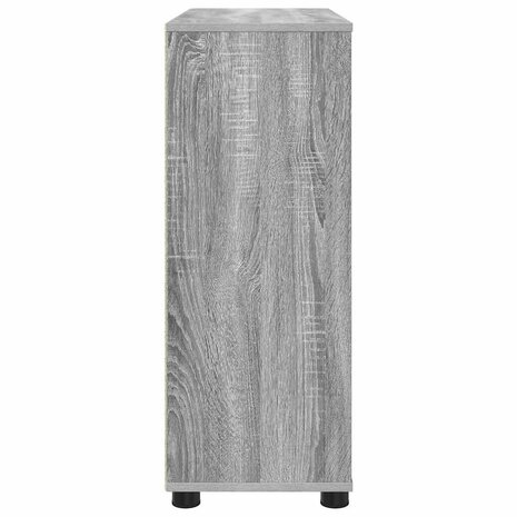 Opbergkast Grijs Sonoma 80 x 31 x 81 cm Bewerkt hout 9