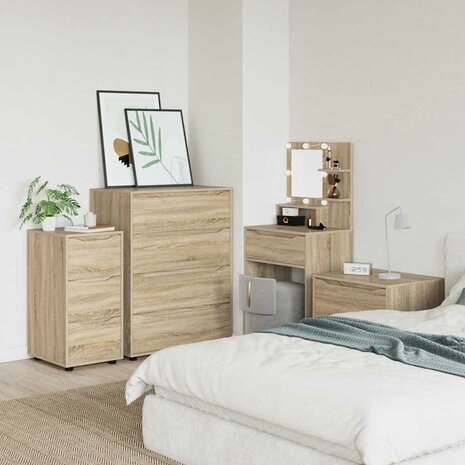 Opbergkast Sonoma Eiken 40 x 48 x 81 cm Bewerkt hout 1