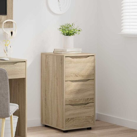 Opbergkast Sonoma Eiken 40 x 48 x 81 cm Bewerkt hout 4