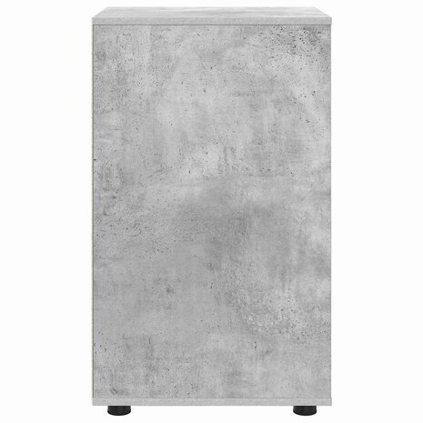 Opbergkast Beton Grijs 40 x 48 x 81 cm Bewerkt hout 9