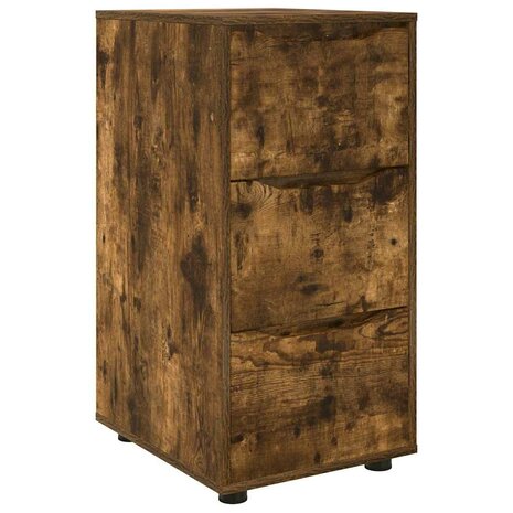 Opbergkast Gerookt eiken 40 x 48 x 81 cm Bewerkt hout 2