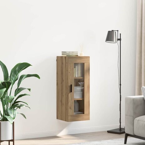 Wandkast Artisan Eiken 34,5 x 34 x 90 cm 4