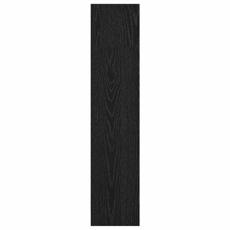 Boekenkast Zwart eiken 80 x 24 x 109 cm Bewerkt hout 6