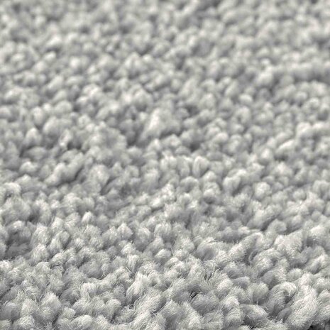 Antislip Badmat met Toilet Cut Grijs 50 x 50 cm PP 6