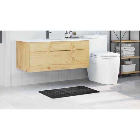 Antislip Badmat Donkergrijs 50 x 80 cm PP 4