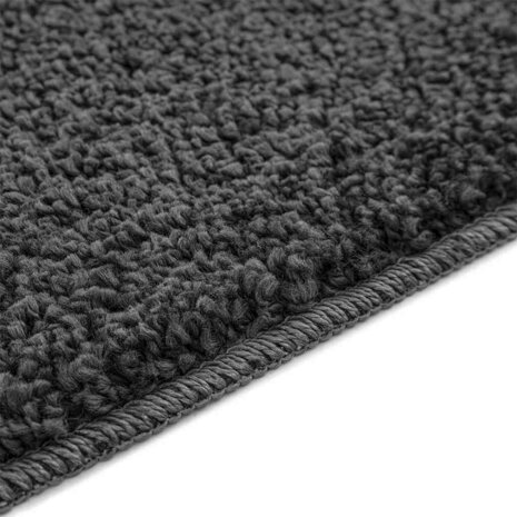 Antislip Badmat Donkergrijs 50 x 80 cm PP 7