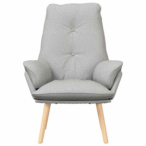 Fauteuil Wolkengrijs 69 x 74 x 93 cm Sherpa Stof 4